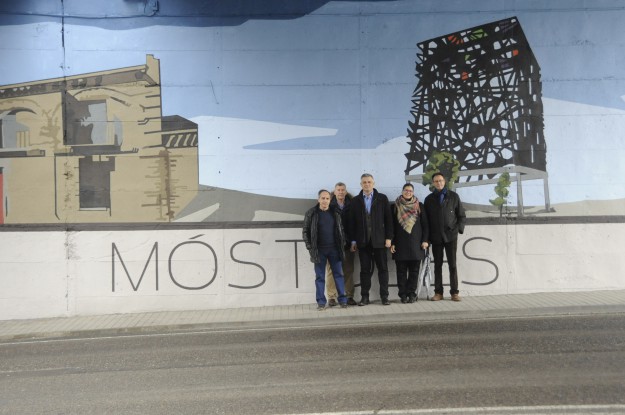 Visita mural entrada Móstoles 5